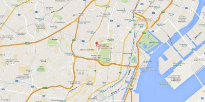 Mapa da torre de Tóquio